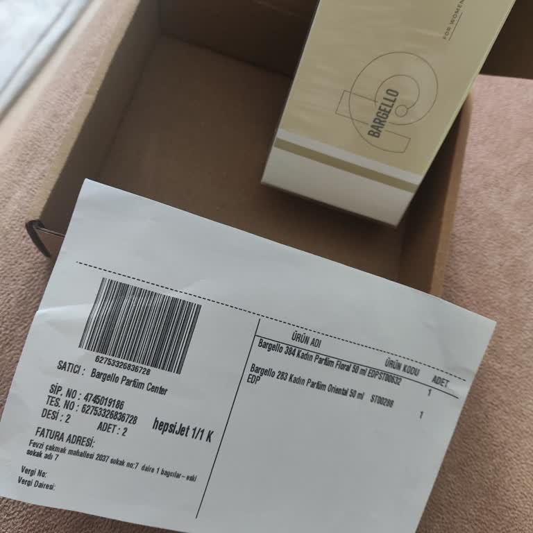 Eksik Gelen Ürün Ve Hediye Parfüm Sorunu