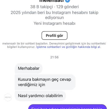 Melensa.com Sipariş Sorunu Ve İptal Edilemeyen İşlemler