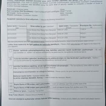 Kredi Kartı Güvenlik Açığı Ve Yetkisiz İşlem Sorunu