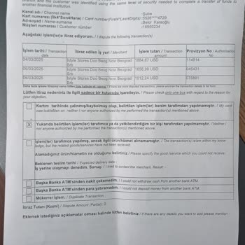 Kredi Kartı Güvenlik Açığı Ve Yetkisiz İşlem Sorunu