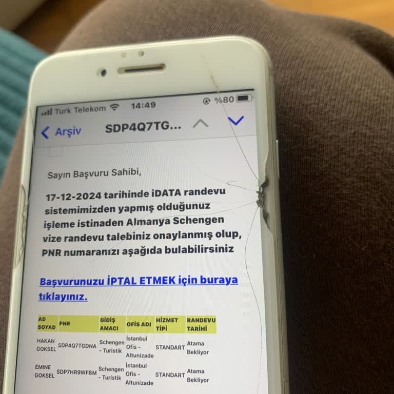 Almanya Vize Başvurumda İlerleme Yok: Seyahat Planlarım Tehlikede