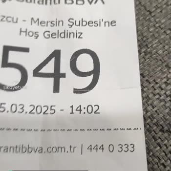 Garanti BBVA Müşteri Mağduriyeti!