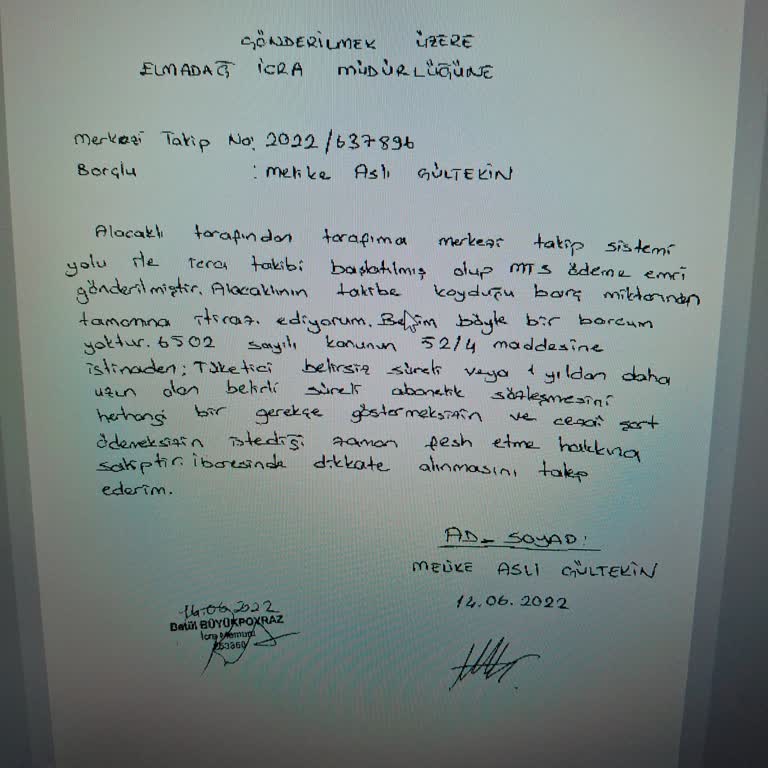 Haksız Borç Ve İcra Tehdidi