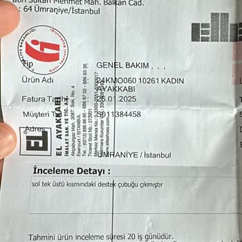 Ayakkabı Değişim Sürecinde Mağduriyet Ve Müşteri Memnuniyetsizliği