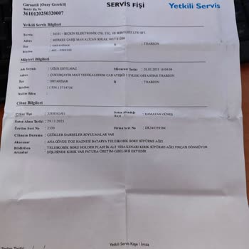 Philips Süpürge Garanti Kapsamı Sorunu Ve Ücret Talebi