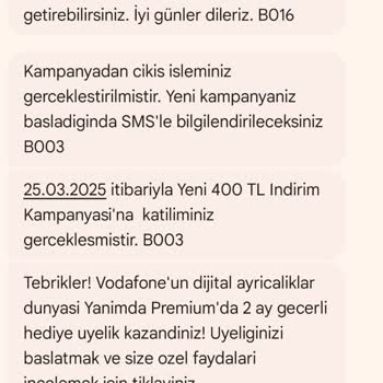 Yanıltıcı Tarife Değişikliği Onayı