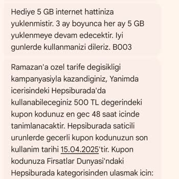 Yanıltıcı Tarife Değişikliği Onayı