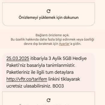 Yanıltıcı Tarife Değişikliği Onayı