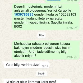 Haksız Modem Ücreti Ve İade Sorunu