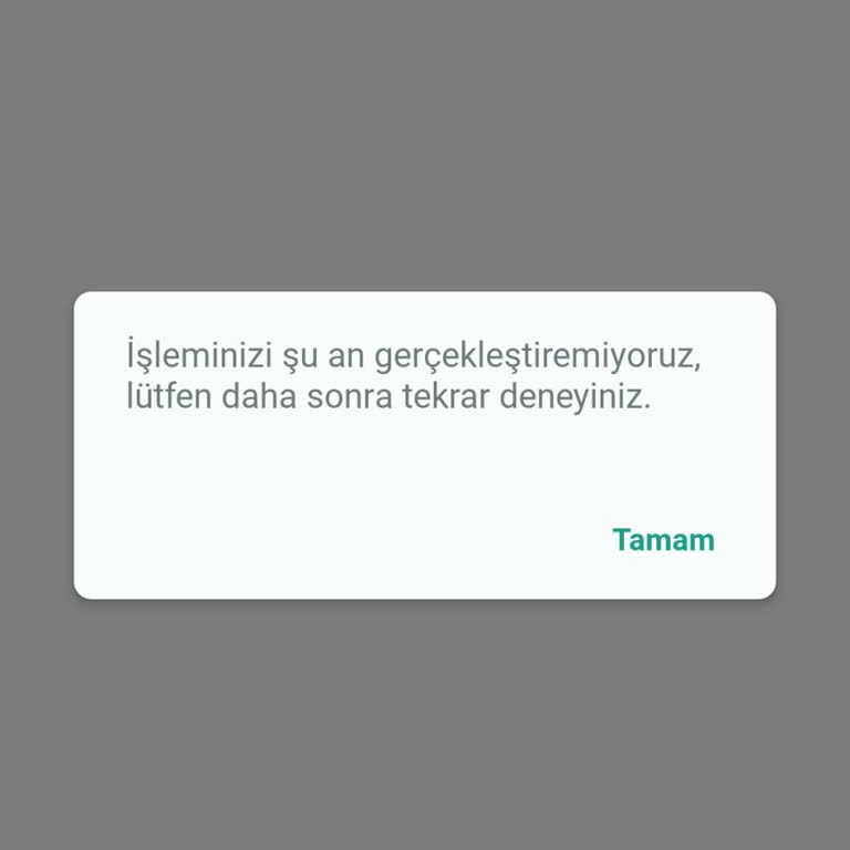 Kimlik Okutma Sorunu Nedeniyle Müşteri Olma Sürecinde Tıkanma