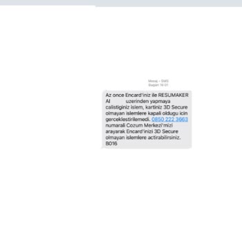 Resumaker'dan Onaysız Para Çekimi Ve İptal Sorunu