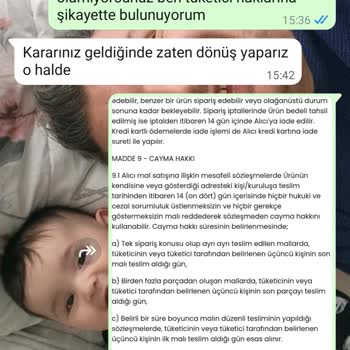 İade Hakkı Reddedilen Müşteri Şikayeti