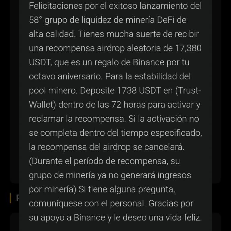 Trust Wallet, USDT perdidos, solicito recuperación inmediata