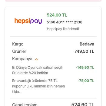 Hepsiburada Siparişim Ulaşmadı Ve Kuponlarım İptal Oldu