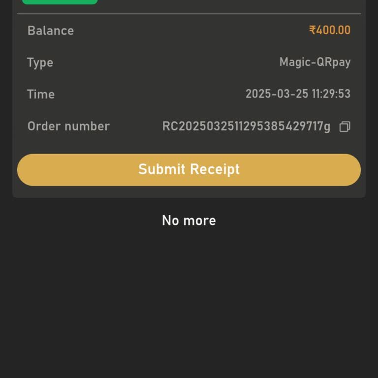 BDG Game App Did Not Credit My Wallet After Successful Deposit