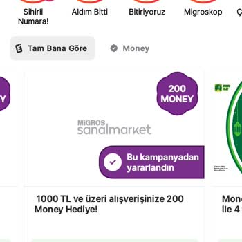 Eksik Ürün Ve İptal Edilen Money Kampanyası Mağduriyeti