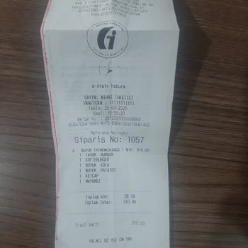 Sipariş Hataları Ve Özensiz Sunum