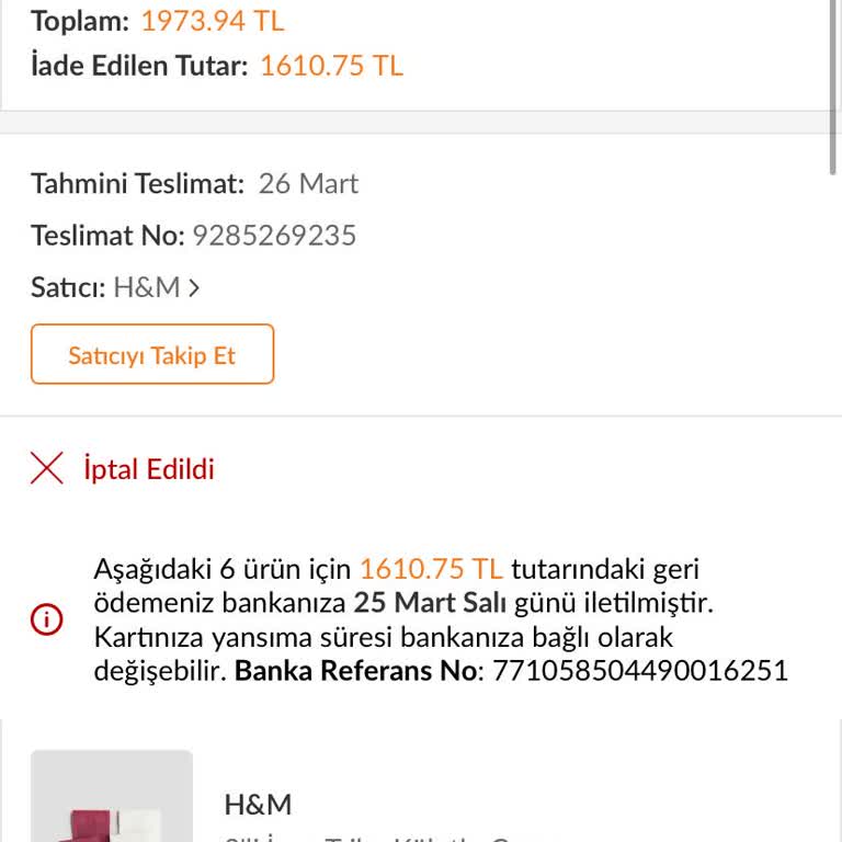 Yanıltıcı Stok Bilgisi Ve Gecikmeli İptal