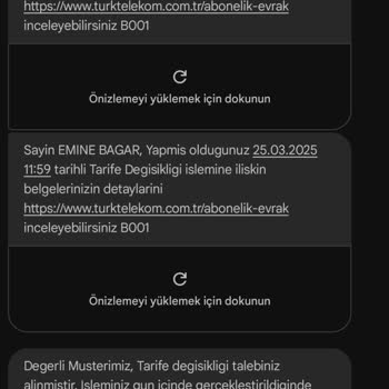 İzinsiz Tarife Değişikliği Ve Yanıtsız Müşteri Hizmeti Mağduriyeti