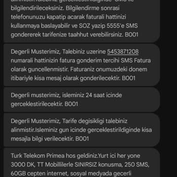 İzinsiz Tarife Değişikliği Ve Yanıtsız Müşteri Hizmeti Mağduriyeti