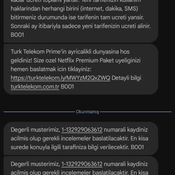 İzinsiz Tarife Değişikliği Ve Yanıtsız Müşteri Hizmeti Mağduriyeti