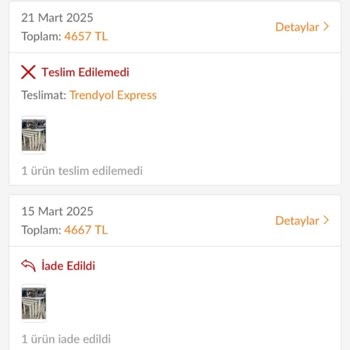 Trendyol Ve Kargo Firmasının İlgisizliği Mağduriyet Yarattı
