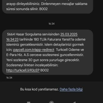 Haberim Olmadan Açılan Servis Ve Fatura Şoku