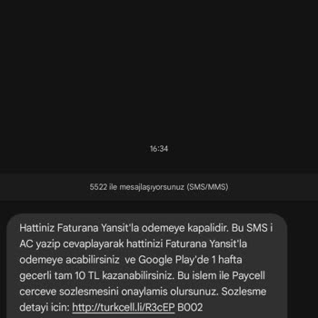 Haberim Olmadan Açılan Servis Ve Fatura Şoku