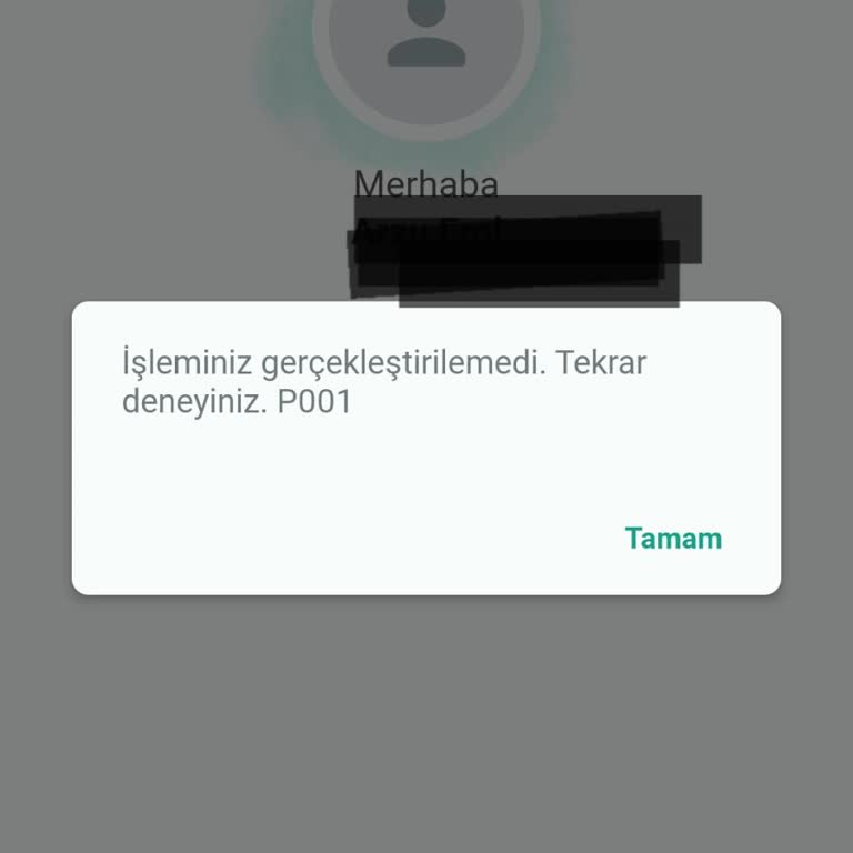 Kuveyt Türk Mobil Bankacılıkta P001 Hatası: Hesaplara Erişim Sorunu!