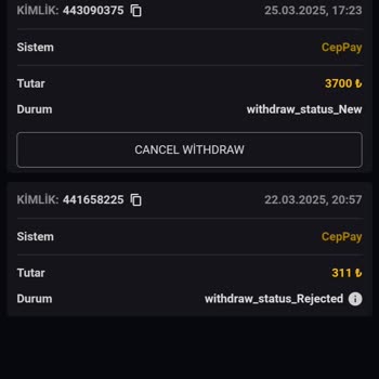 Kazancımı Çekemedim, Üyeliğim Sebepsiz Kapandı