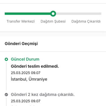 Aras Kargo İle Yaşanan Sorunlar