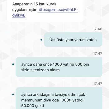 Betmoon'da Çekim Limiti Sorunu Ve Tutarsız Uygulamalar