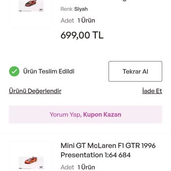 Koleksiyonluk Mini GT Araçların Ambalaj Sorunu Ve Yorum Engeli