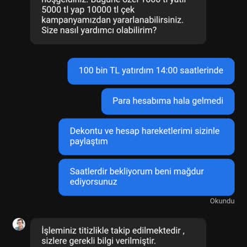 Yatırım Sonrası Para Transferinde Uzun Süreli Gecikme