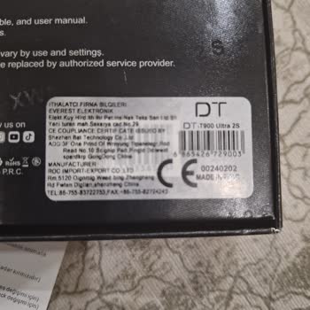 Trendyol T900 Ultra 2 Şikayeti
