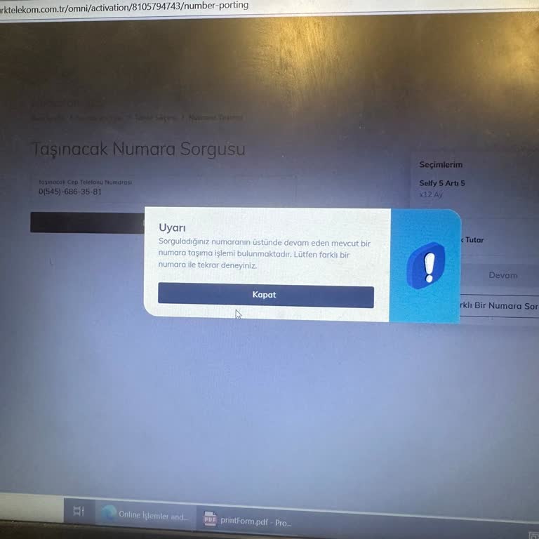 Türk Telekom'da Hat Taşıma Sürecinde Yaşanan Aksaklık