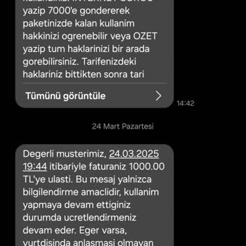 Faturamda Beklenmedik Artış Ve Onaysız Paketler