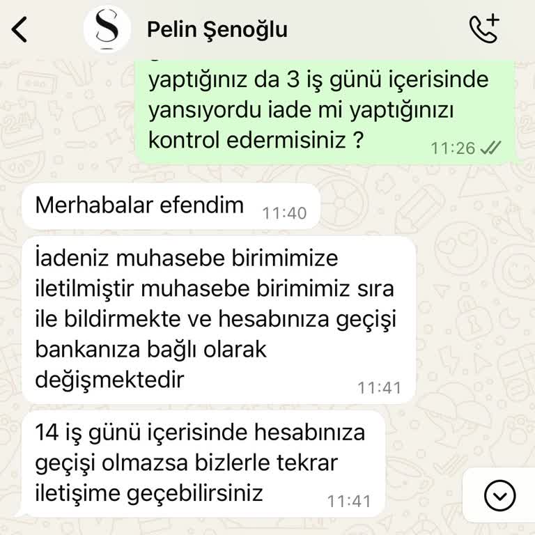 İade Sürecinde Yaşanan Gecikme Ve Oyalama