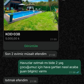 Yanıltıcı Bungalov Kiralama Deneyimi