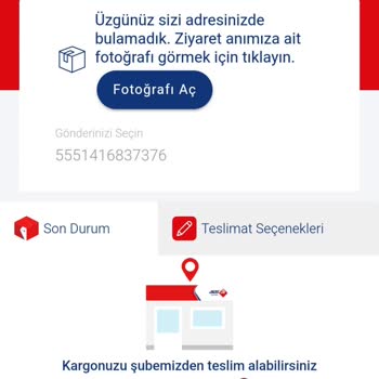 Aras Kargo Ispartakule Şubesi Kuryesi Kargomu Getirmiyor