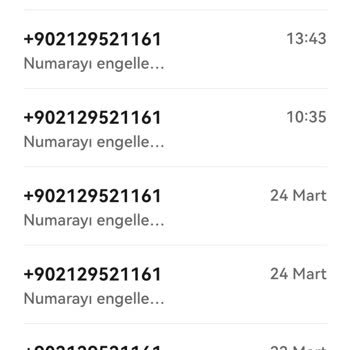 Sürekli Aramalarla Rahatsız Ediliyorum