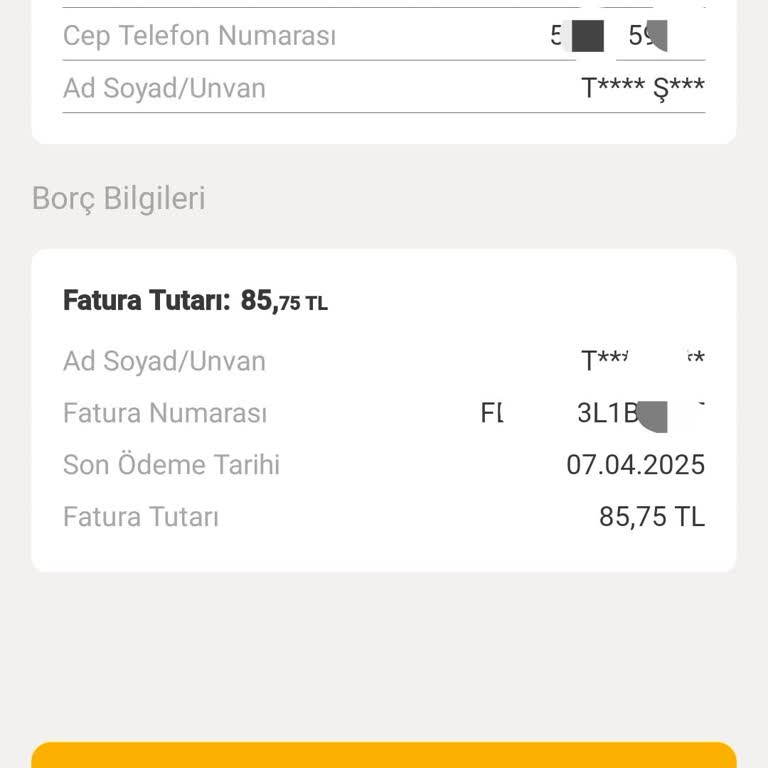 Vodafone'un Fahiş Faturası Ve Kötü Çekim Kalitesi