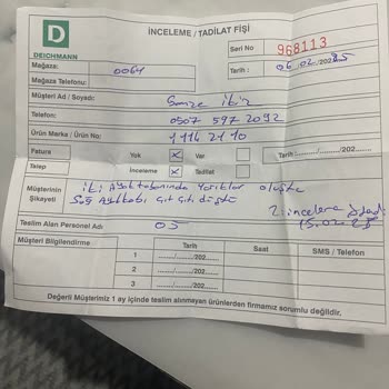 Deichmann'dan Aldığım Kar Botunun Kalitesizliği Ve Garanti Sorunu