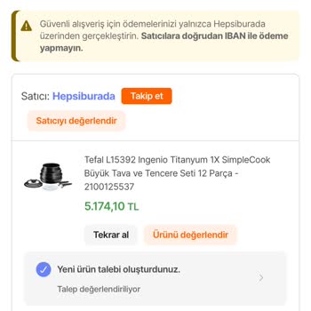 Tefal Tencere Seti Değişim Sürecinde Hayal Kırıklığı