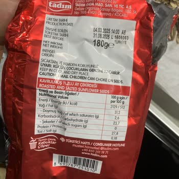 Tadım Çekirdek'te Kalite Düşüşü: İçi Boş Çekirdekler