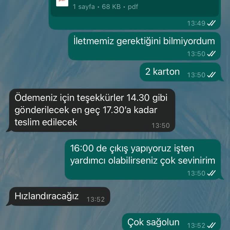 Aynı Gün Teslimat Sözü Tutulmayan Sipariş Ve İletişim Sorunu