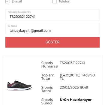 Slazenger'dan Sipariş Verdim, Ürün Hala Hazırlanıyor!