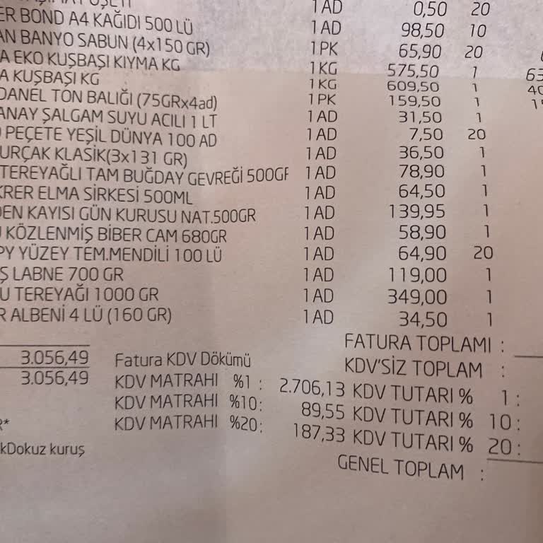 Torku Tereyağında Beklenmedik Margarin Kokusu ve Tadı