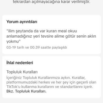TikTok'ta Çifte Standart Ve Haksız Kapatmalar
