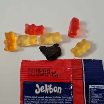 Kent Jelibon Ürününde Şaşırtan Yanık Cisim